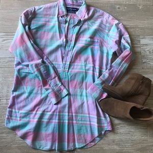 Women’s Ralph Lauren Plaid Long length shirt